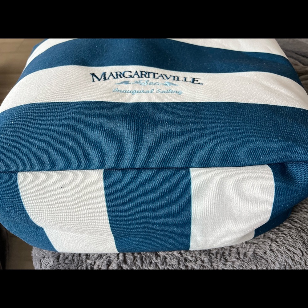 NEW Margaritaville Canvas Beach Bag Margaritaville At Sea Inauguration Tote bag￼